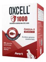 Oxcell 1000 Mg Suplemento Alimentar Para Cães E Gatos Avert