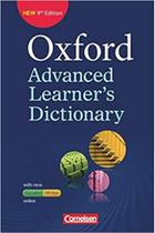 Oxford Advanced Learner's Dictionary B2-C2. Wörterbuch (Festeinband) mit Online-Zugangscode - Editora Cornelsen Oxford Advanced Learner's Dictionary B2-C2. Wörterbuch (Festeinband) mit Online-Zugangscode - Editora Cornelsen