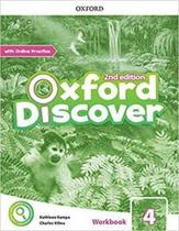 Oxford discover 4 - workbook with online practice - second edition - OXFORD UNIVERSITY PRESS DO BRASIL