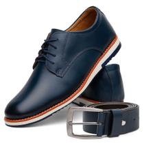 Oxford Em Couro Com Cinto Largo Couro Premium Exclusivo