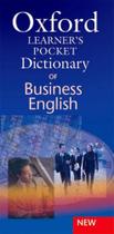 Oxford learners pocket dictionary of business english