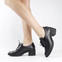 Oxford Salto Bloco Couro Snake