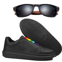 Oxford Tênis Unisex Arco-Íris Tênis Casual 33 ao 44 + Óculos Oxford Tênis Unisex Arco-Íris Tênis Casual 33 ao 44 + Óculos