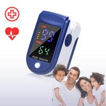 Oxímetro de Dedo Digital Monitor de Saturação e de Frequência Cardíaca