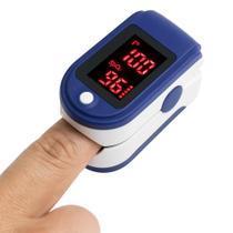 Oxímetro de Dedo Digital Portátil SpO2 Medidor de Saturação de Oxigênio Pulso Batimentos Cardíacos