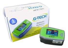 Oximetro de Dedo Infantil Criança Medidor de Saturação Frequência Cardíaca Gtech