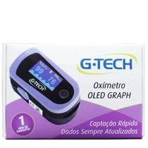 Oxímetro de dedo OLED GRAPH Gtech - G-Tech