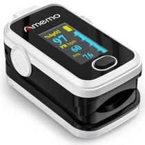 Oxímetro de pulso Amemo OLED Display na ponta do dedo com estojo Oxímetro de pulso Amemo OLED Display na ponta do dedo com estojo