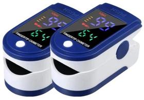 Oxímetro de Pulso Digital de Dedo Medidor Saturação Oxigênio no Sangue Uso Doméstico