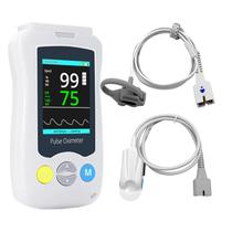 Oxímetro de Pulso Manhero com Monitoramento Contínuo de Grau Médico de SpO₂
