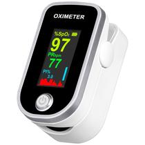 Oxímetro de pulso Medidor de oxigênio Aleshon Fingertip com frequência cardíaca Oxímetro de pulso Medidor de oxigênio Aleshon Fingertip com frequência cardíaca