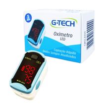 Oximetro de pulso para dedo G-Tech LED branco/azul