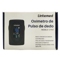 Oxímetro De Pulso Para Dedo Lintemed Modelo LT-F21 Supermedy