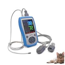 Oxímetro de Pulso Veterinário PRCMISEMED SPO2 Frequência Cardíaca Temperatura