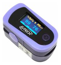 Oxímetro Digital de Dedo G-Tech Saturação e Pulso Portátil Profissional Oled Graph Oxímetro Digital de Dedo G-Tech Saturação e Pulso Portátil Profissional Oled Graph