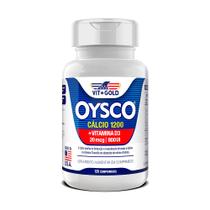 Oysco Cálcio 1200 mg + Vitamina D3 120 comprimidos Oysco Cálcio 1200 mg + Vitamina D3 120 comprimidos
