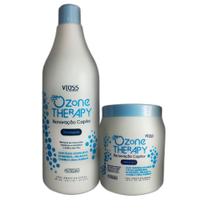 Ozone Therapy Shampoo E Máscara Cabelos Revigorados E Fortes