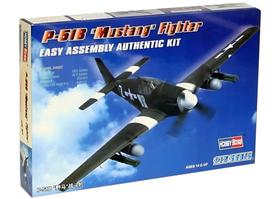 P-51B Mustang Fighter - 1/72 - HobbyBoss 80242