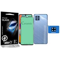 P 9d Cerâmica + Pl Câmera E Traseira compatível Galaxy M22 M225 - Cell In Power25 - Samsung
