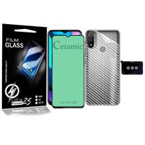 P 9d Cerâmica + Pl Câmera E Traseira Para Moto E20 XT2155 - Cell in Power25