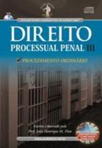 P direito processual penal - v. 03 - procedimento