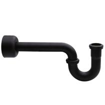P-Trap Westbrass A400-1-62 1-1/2 OD 17 calibre com flange de caixa alta
