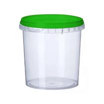 P460 - Pote Plástico Redondo Com Lacre 460 ml - 100 Unidades