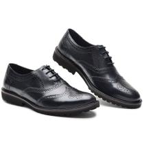 P5000CLA Sapato Masculino Social de couro numeração especial 37/49 preto P5000CLA Sapato Masculino Social de couro numeração especial 37/49 preto