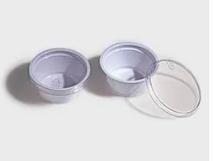 P80 pote de molho 30ml tampa cristal base branca