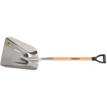 Pá Carvoeira Tramontina Alumínio Cabo de Madeira 71 cm Empunhadura Plástica Reta Ergonômica