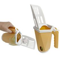 Pá Coletora Higiênica Cata Caca Coco Fezes Cães e Gatos Pet Com Saco e Recipiente - Laranja Pá Coletora Higiênica Cata Caca Coco Fezes Cães e Gatos Pet Com Saco e Recipiente - Laranja