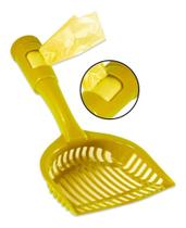 Pá Coletora Higiênica Para Cães E Gatos Com Porta Saco Western Pá Coletora Higiênica Para Cães E Gatos Com Porta Saco Western