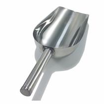 Pá Colher Para Gelo Inox Cereais Concha Medidora 200ml Bar Pegador Grãos Ração Mantimentos