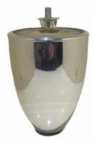 PÃ De Aluminio Para SofÃs E Moveis Tt, 10 Cm Altura - 1 PÃ