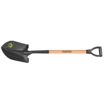 Pá De Bico 470-20 Em Aço Com Cabo De Madeira 71 Cm Com Empunhadura Plástica Reta Ergonômi
