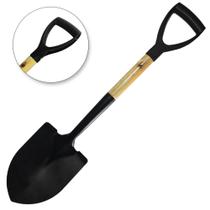 Pa de bico para jardim com cabo madeira / plastico 68,5x15,5cm Pa de bico para jardim com cabo madeira / plastico 68,5x15,5cm
