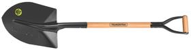 Pá de Bico Tramontina 405/30 em Aço com Cabo de Madeira 74 cm com Empunhadura Metálica Ergonômica