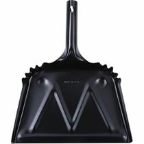 Pá de lixo genuína Joe Heavy-Duty Black Metal de 30 cm Pá de lixo genuína Joe Heavy-Duty Black Metal de 30 cm
