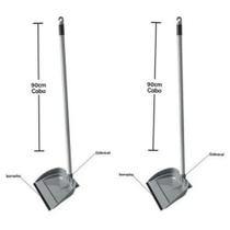 Pá de Lixo Plástica Jeitosa Cinza - Ref: 9253C - Superpro Bettanin - Kit com 02 unidades