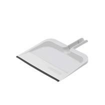 Pá de lixo Superio Clip-On com lábio de borracha de plástico de 25 cm de largura Pá de lixo Superio Clip-On com lábio de borracha de plástico de 25 cm de largura