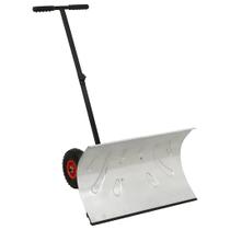 Pá de neve vidaXL Heavy Duty com rodas de 29" com barra ajustável