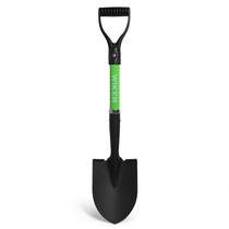 Pá de praia WIKER Kids para cavar com alça curta, 70 cm, verde