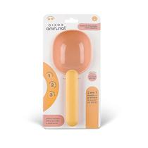 Pá Dosadora de Ração Com Clipe Para Cachorros e Gatos, Rosa - Oikos