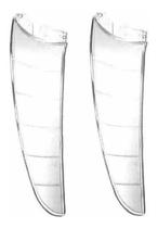 Pá Hélice Ventilador Teto Spirit Branca Par C/2 Pá Hélice Ventilador Teto Spirit Branca Par C/2