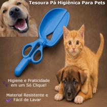 Pá Higiênica Cata Cocô Pets Saquinhos Coletora Cachorro Gato Limpador Fezes Acessório Animal