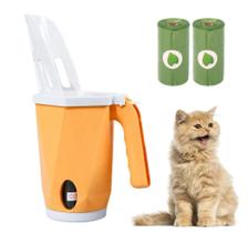 Pá Higiênica para Gatos com Dispenser Embutido + Saco Coletor Descartável - STORE BIROCHI