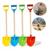 Pá Infantil Grande 68,5 Cm Para Praia E Brincadeira Ar Livre