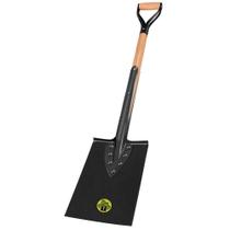 Pá Metálica 7 Cravos Tramontina Com Cabo De Madeira 74 Cm E Empunhadura Metálica Tramontina