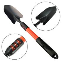 Pa para jardim de metal cabo plastico 46,5cm