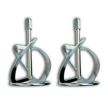 Pá Para Misturador Elétrico Menegotti MEL 1200/MEL 1600 Com Rosca M14 Sem Haste Para Massas Argamassas Tintas Construção Civil Profissional